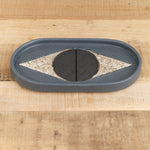 Matthew Ward Studio Art Ceramics Felix Catchall Slate