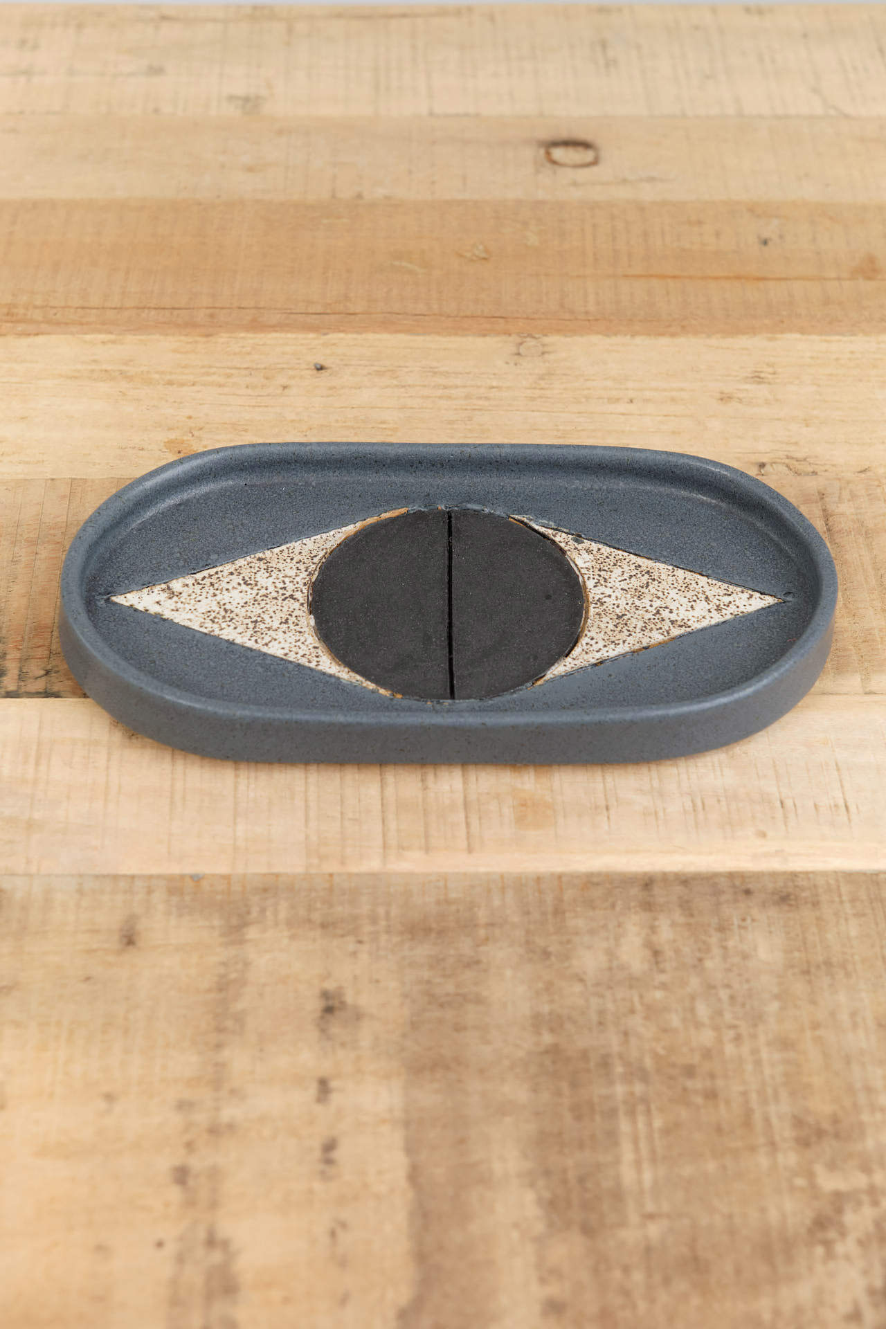 Matthew Ward Studio Art Ceramics Felix Catchall Slate