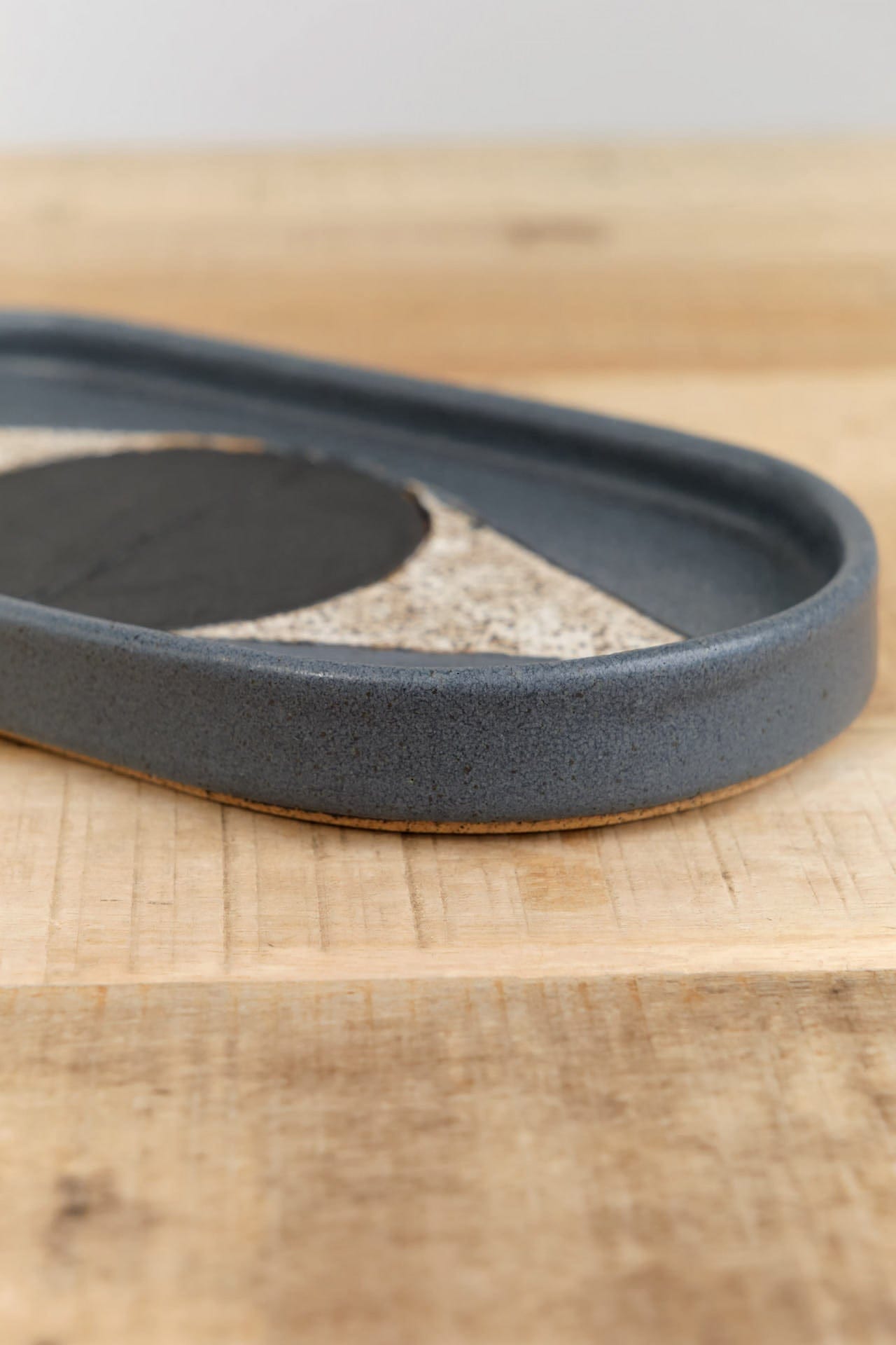 Matthew Ward Studio Art Ceramics Felix Catchall Slate