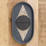 Matthew Ward Studio Art Ceramics Felix Catchall Slate