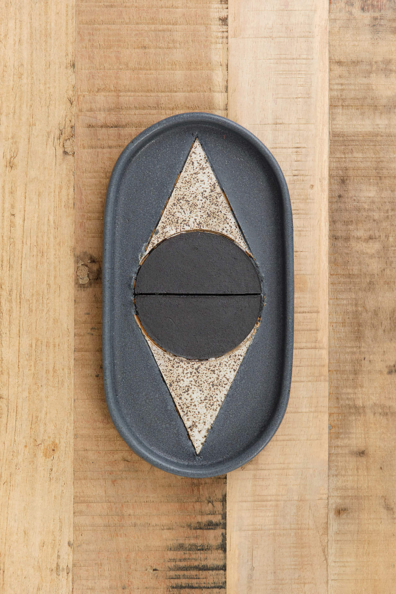 Matthew Ward Studio Art Ceramics Felix Catchall Slate