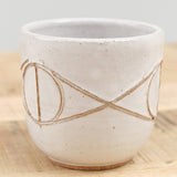 White Felix Cup by Matthew Ward Studio