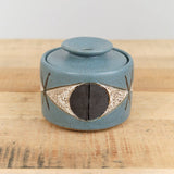 Matthew Ward Studio Art Ceramics Medium Felix Jar in Blue Blue