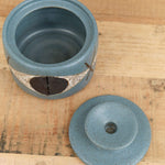 Matthew Ward Studio Art Ceramics Medium Felix Jar in Blue Blue