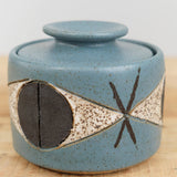 Matthew Ward Studio Art Ceramics Medium Felix Jar in Blue Blue
