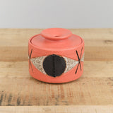 Matthew Ward Studio Art Ceramics Medium Felix Jar in Coral Coral