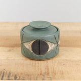 Matthew Ward Studio Art Ceramics Medium Felix Jar in Green Green