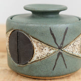 Matthew Ward Studio Art Ceramics Medium Felix Jar in Green Green