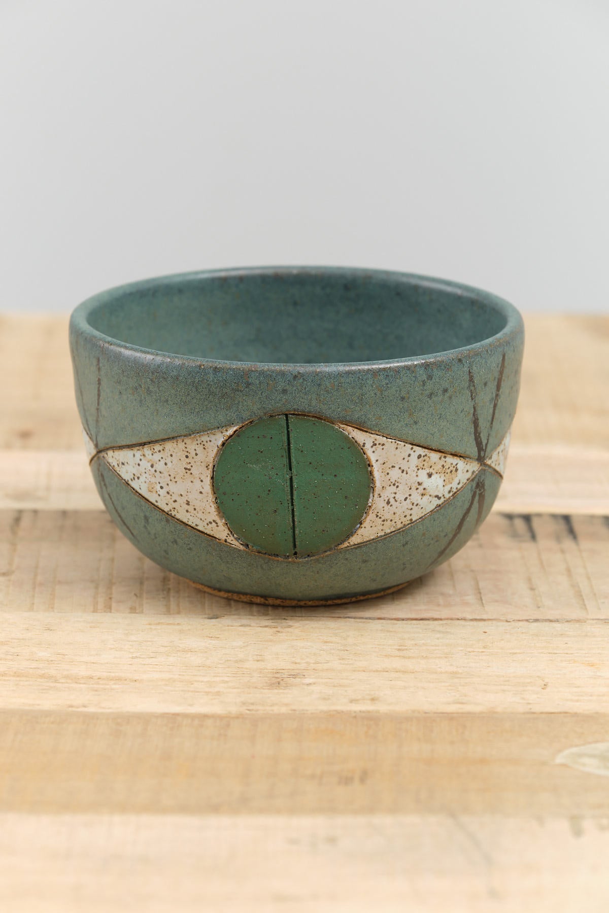 Matthew Ward Studio Home Kitchen Dishware Small Felix Bowl in Remix Green Remix Green