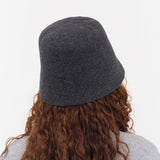Mature Ha. Accessories Hats Bell Hat in Dark Charcoal Dark Charcoal / One Size
