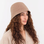Mature Ha. Accessories Hats Bell Hat in Light Brown Light Brown / One Size