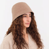 Mature Ha. Accessories Hats Bell Hat in Light Brown Light Brown / One Size