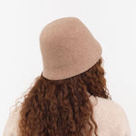 Mature Ha. Accessories Hats Bell Hat in Light Brown Light Brown / One Size
