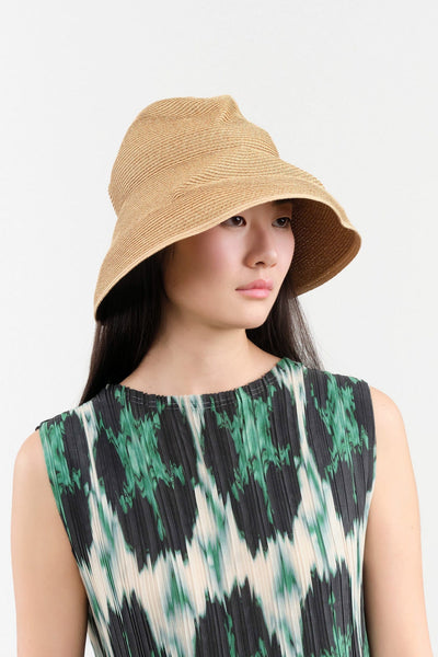 帽子 mature ha. BOXED HAT SWITCH COLOR Mature Ha. Boxed Hat with Switch Brim Color Line Edge