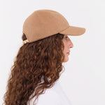 Mature Ha. Accessories Hats Camel Wool Cap Natural Brown / One Size