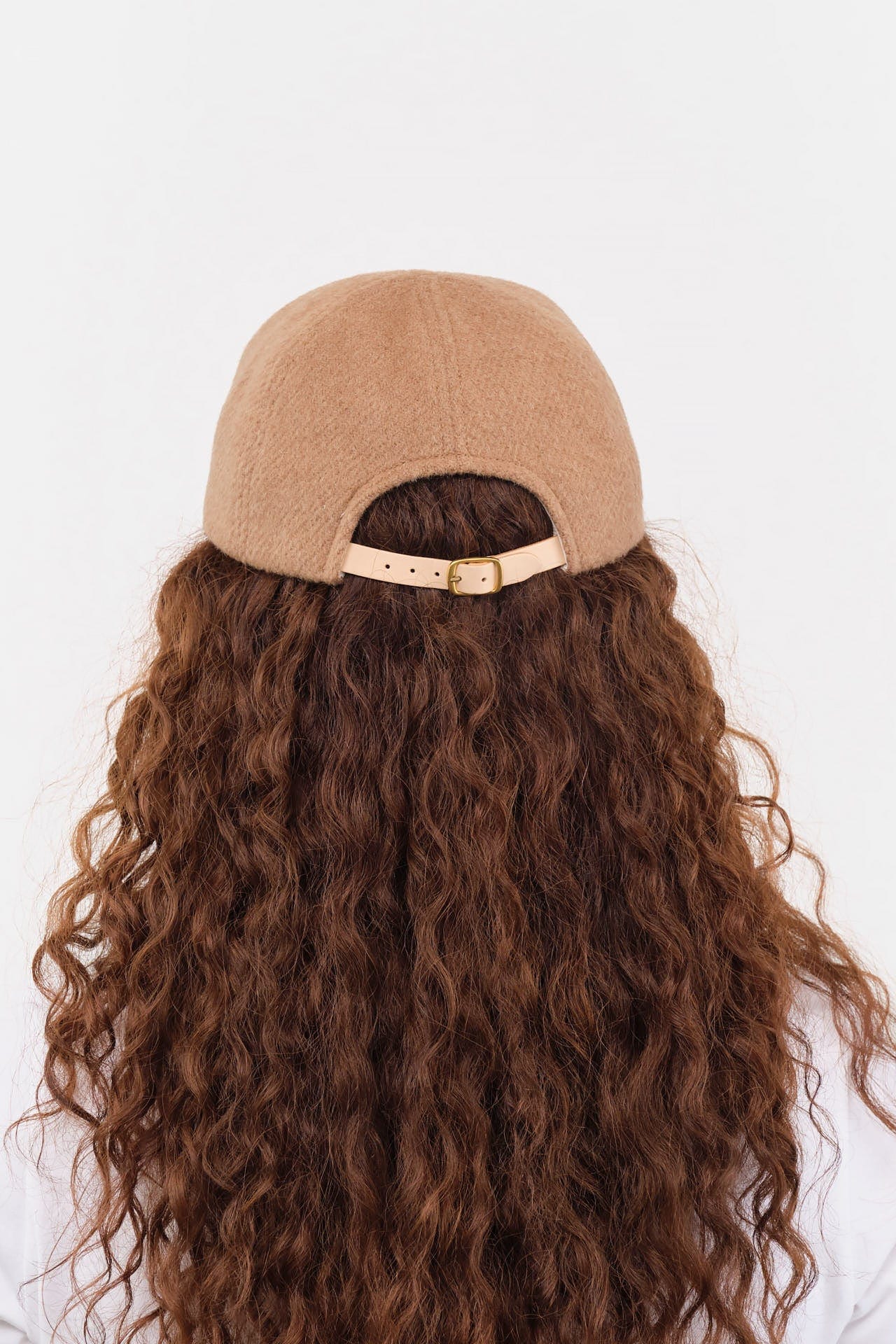 Mature Ha. Accessories Hats Camel Wool Cap Natural Brown / One Size