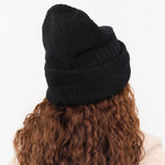 Mature Ha. Accessories Hats Cashmere Loop Knit Cap in Black Black / One Size