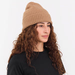 Mature Ha. Accessories Hats Knit Cap in Camel Camel / One Size