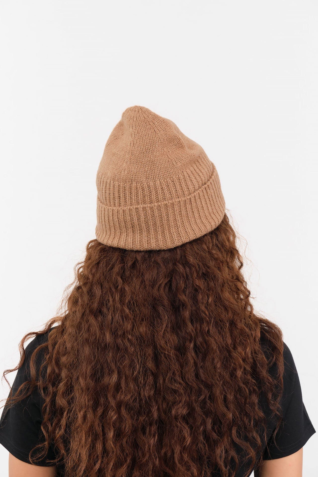 Mature Ha. Accessories Hats Knit Cap in Camel Camel / One Size