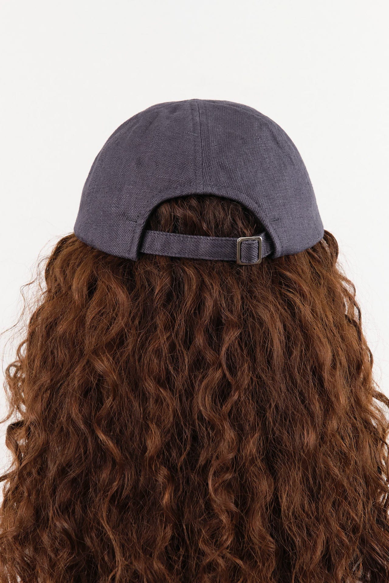 Mature Ha. Accessories Hats Linen Trainer Cap Low Charcoal Grey