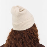 Mature Ha. Accessories Hats Pleats Knit Cap in Natural Natural / One Size