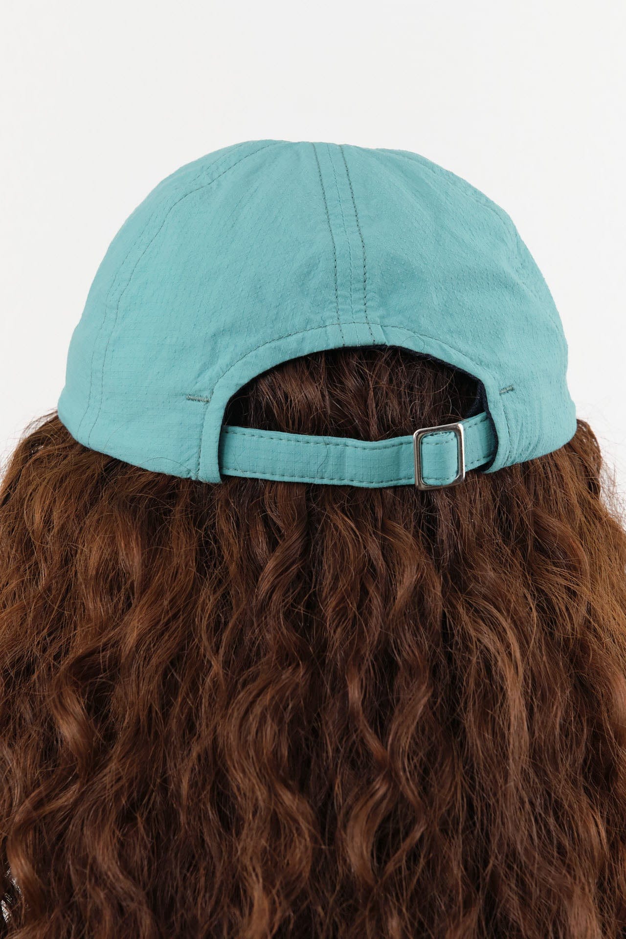Mature Ha. Accessories Hats Ripstop Washed Trainer Cap Low in Aqua Green Aqua Green