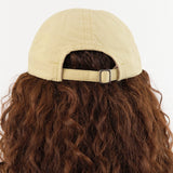 Mature Ha. Accessories Hats Ripstop Washed Trainer Cap Low in Muted Yellow Muted Yellow