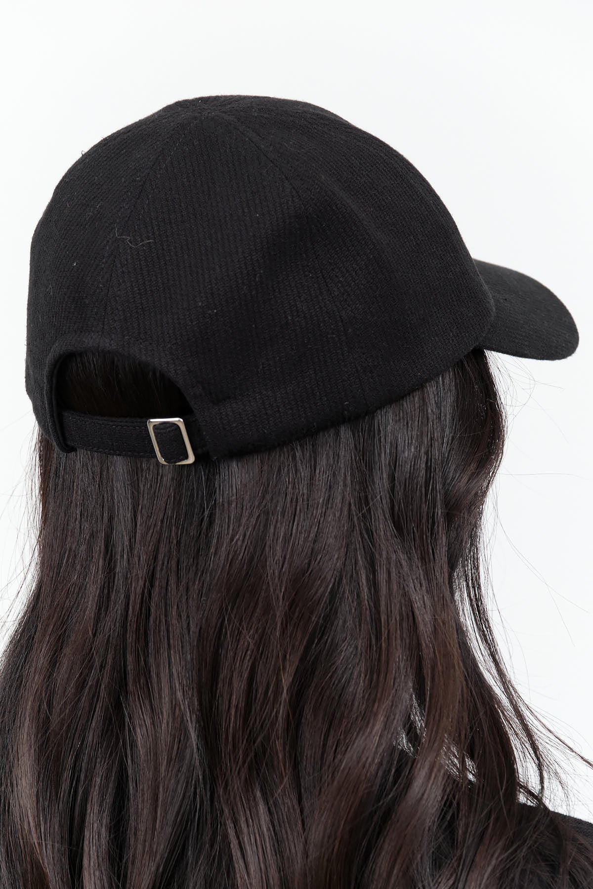 Back view of Trainer Cap in Black