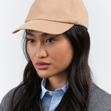 Mature Ha. Accessories Hats Trainer Cap in Herringbone Beige Beige