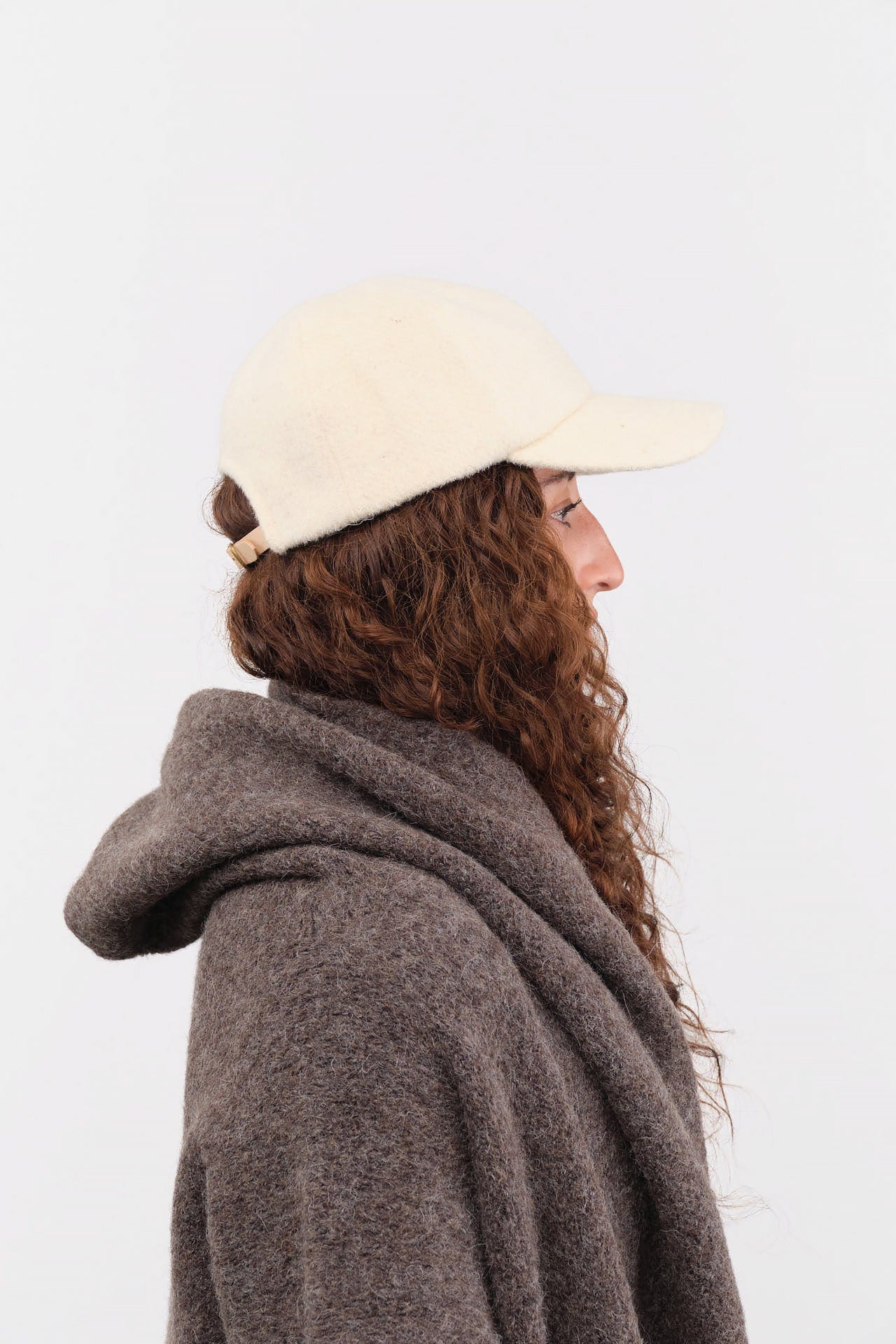 Mature Ha. Accessories Hats Welsh Wool Cap White / One Size