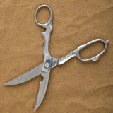 8.5" Stainless Steel Kitchen Scissors with Nutcracker and bottle opener 