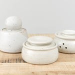 MH Ceramics Butter Keeper in Milky