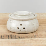 Garlic Keeper by MH Ceramics in Milky