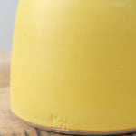 Yellow Saffron MQuan Large Stash Jar with Lid