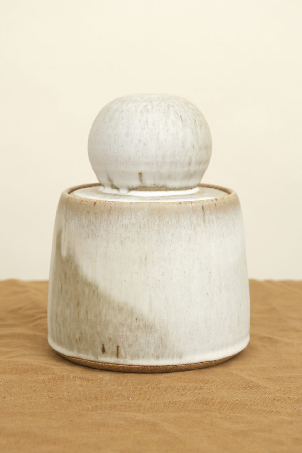 Large Stash Jar on table