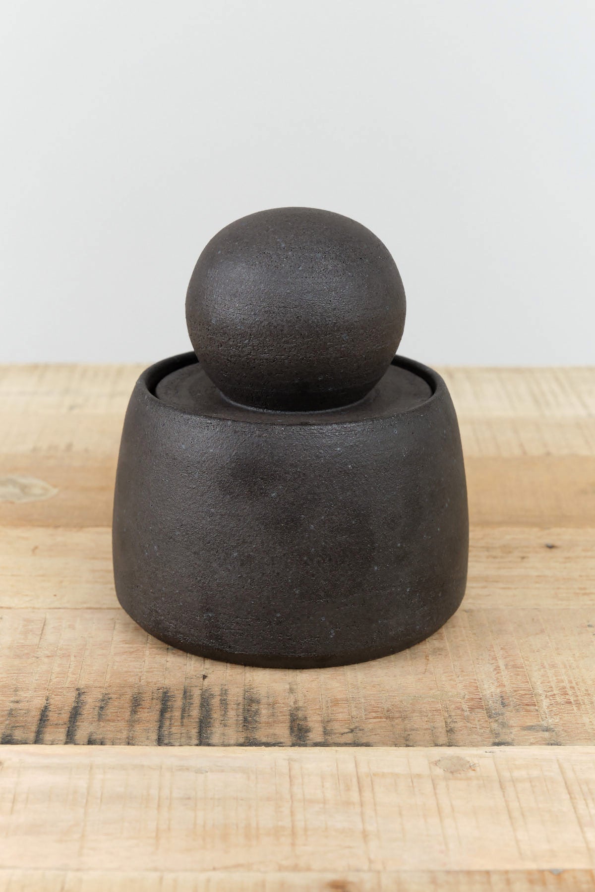 Medium Stash Jar by MH Ceramics in Charcoal