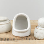 MH Ceramics Salt Keeper in Alabaster White