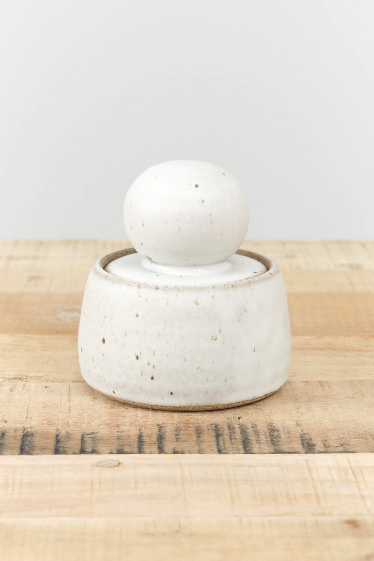 MH Ceramics Small Stash Jar in Alabaster