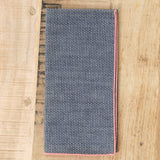 Mi Cocina Dobby Chambray Napkin in Shrimp Pink 