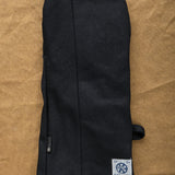 Dual-Hand Oven Mitt in Black Denim