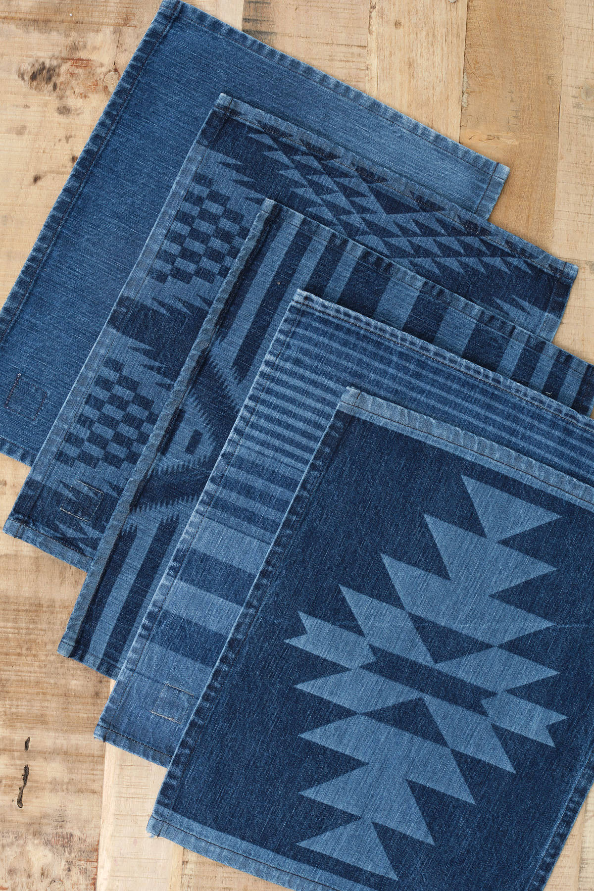 Mi Cocina Indigo Denim Placemats