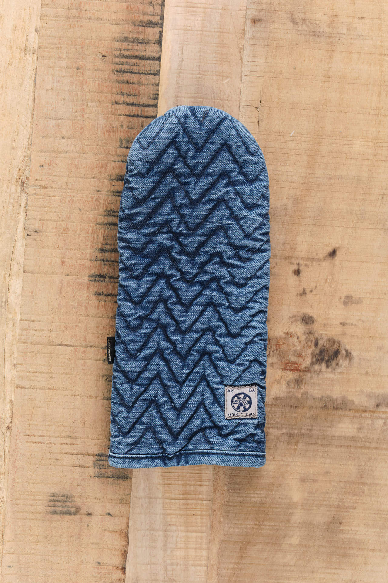 Mi Cocina Home Kitchen Trivets Standard Herringbone Oven Mitt Medium Vintage