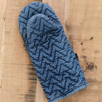 Mi Cocina Home Kitchen Trivets Standard Herringbone Oven Mitt Medium Vintage