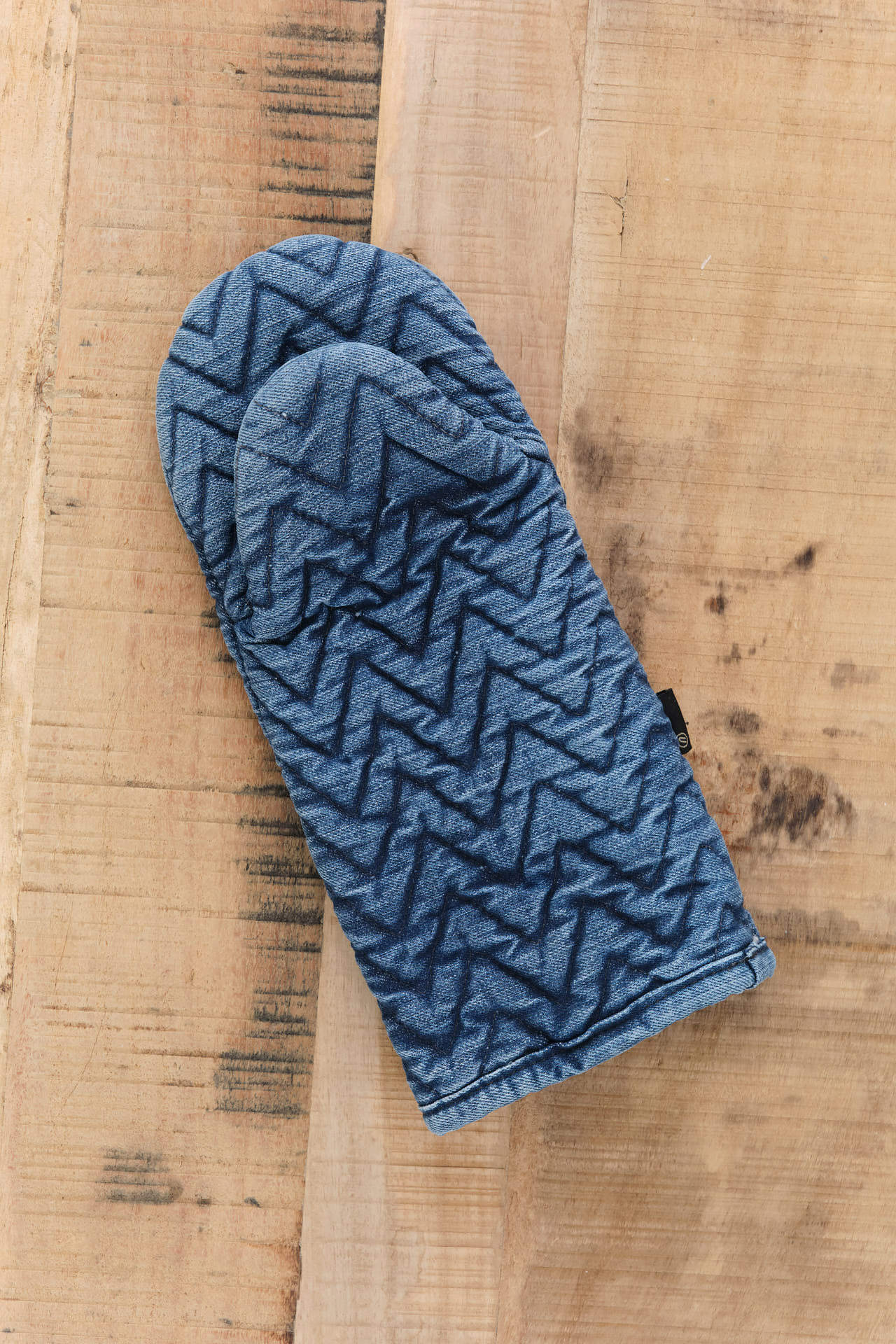 Mi Cocina Home Kitchen Trivets Standard Herringbone Oven Mitt Medium Vintage