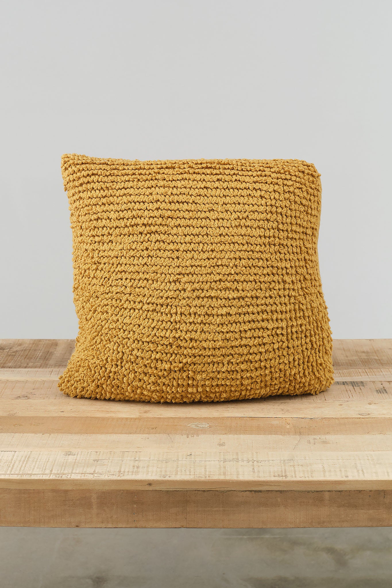 Minna Cloud Pillow in Goldenrod