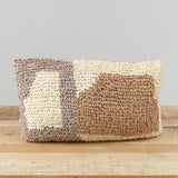 Loops Lumbar Pillow by Minna in Neutral