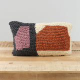 Loops Lumbar Pillow by Minna in Prism