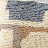 Loops Pillow by Minna in Neutral