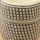 Black Medium Oaxacan Woven Basket by Minna