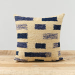 Minna Shadow Pillow in Indigo